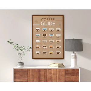 Bk Gift Coffee Tasarımlı Kanvas Tablo 70X100CM-18