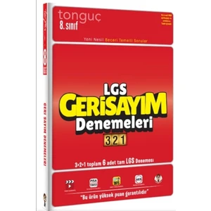 Tonguç Akademi LGS Gerısayım Denemeleri 321