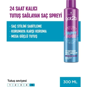 Got2b Happy Hour 24 Saat Kalıcı Tutuş Sağlayan Sprey 300 ML