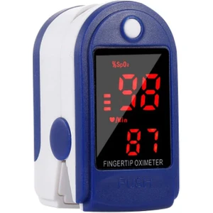 Fingertip Pulse Oximetre Taşınabilir Parmak Ucu Kalp Atış Hızı Kan Oksijen Bilgisi Nabız Oksijen Ölçüm Cihazı Oximeter