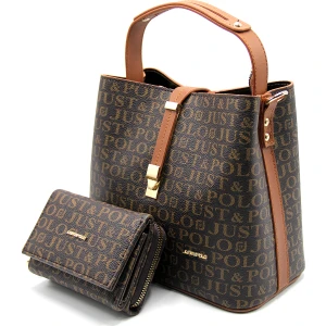 Just Polo Kadın Kahve Taba Omuz Çantası