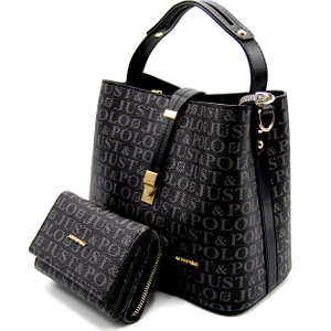Just Polo Kadın Siyah Omuz Çantası