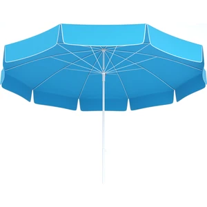 Tevalli Parasols 200 cm Elite Taşıma Çantalı Polyester Plaj Şemsiye - Turkuaz