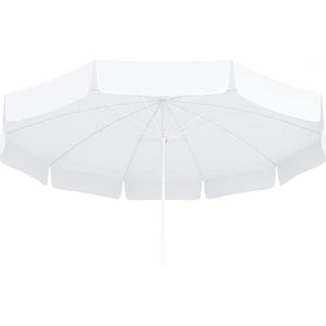 Tevalli Parasols 200 cm Lüks Polyester Plaj Şemsiye - Beyaz