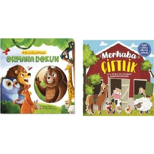 Sincap Kitap Merhaba Çiftlik ve Ilk Dokun Hisset Kitabım Ormana Dokun