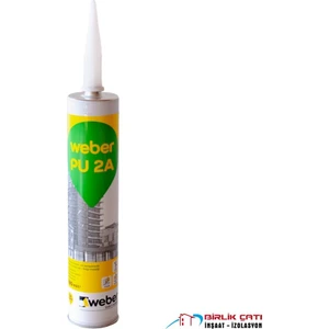 Pu 2A Poliüretan Mastik Kırmızı 280 ml