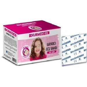 Optik Kız Çocuk Göz Kapama Bandı 100 Adet Tekli Paketli