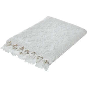 Otantik Saç. 90X150 Banyo Havlu - Krem