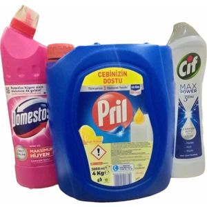 Domestos / Cif / Pril 3'ü 1 Arada