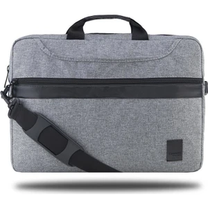 Workstation BND604 15.6 " Su Geçirmez Kumaş, Notebook ,laptop Çantası-Gri