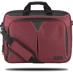 Taranto VP3005 15.6 ,inch , Su Geçirmez Kumaş , Laptop ,notebook El Çantası-Bordo