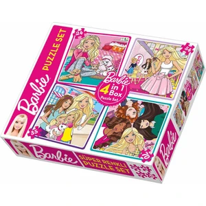 Yayınları Barbie 4 In 1 Çocuk Puzzle