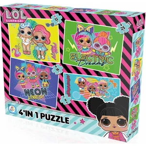 Laço Kids LOL7585 L.o.l Bebek 4in1 Puzzle