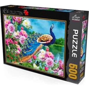 Tavus Kuşu 500 Parça Puzzle
