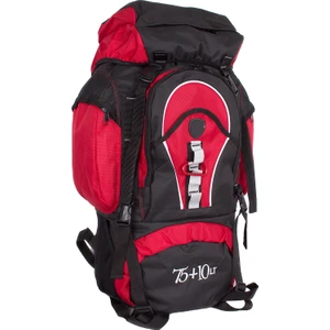 75+10 Litre Kırmızı Profesyonel Dağcı Sırt Çantası