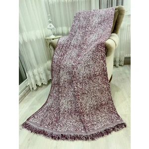 Özlü Home Lüks Pamuklu Koltuk-Çekyat Örtüsü Bordo