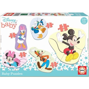 Baby Mickey ve Arkadaşları Eğitici Puzzle 18590