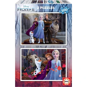 Puzzle 2X100 Frozen2 18111