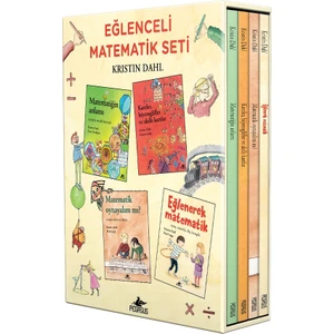 Eğlenceli Matematik Kutulu Özel Set (4 Kitap)  - Kristin Dahl