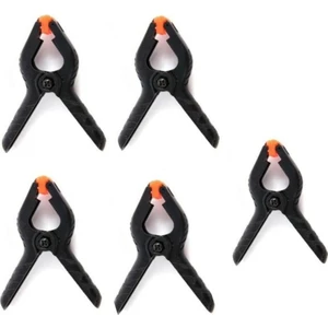 Fon Tutucu Mandal Perde Tutucu Mandal Clamp Kıskaç (5 Adet)