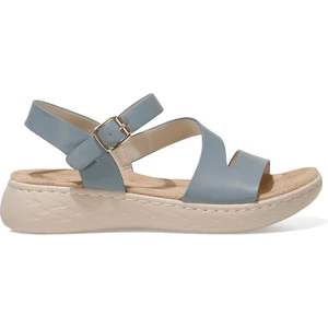 Nine West Margaret 1fx Mavi Kadın Kalın Tabanlı Sandalet