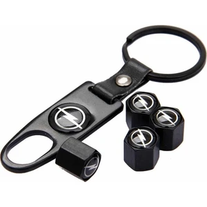 Opel Astra J 2010 Sonrası Metal Anahtarlık ve 4 Adet Metal Sibop Kapağı Seti