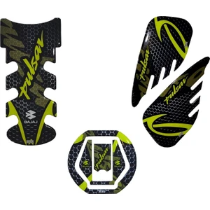 Bajaj Pulsar 200 Ns Tank Pad Set Sarı