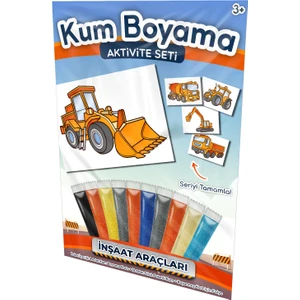 Kumbo Kum Boyama Dozer | Kum Boyama Aktivite Seti
