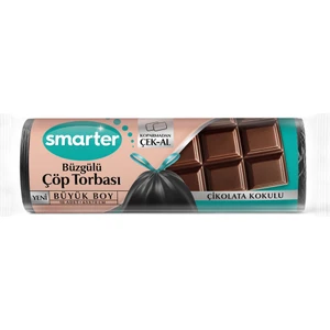 Çikolata Kokulu Büzgülü Büyük Boy Çöp Torbası ( Çöp Poşeti )