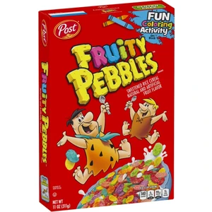 Fruity Pebbles Cereal Meyveli Tahıl Kahvaltılı Gevrek  311G