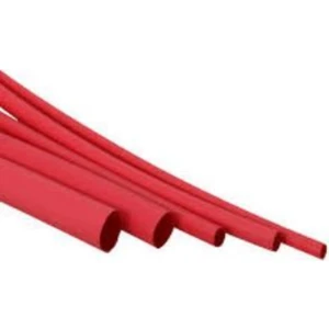 Yeka Daralan Makaron 3 mm 1 M Kırmızı