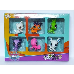 Oyuncak Hayvanlar 6 Lı Oyuncak Set