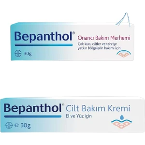Onarıcı Bakım Merhemi 30 gr + Cilt Kremi 30 gr