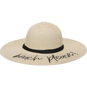 Miss F Beach Please Hasır Şapka- Bej Kadın Şapka