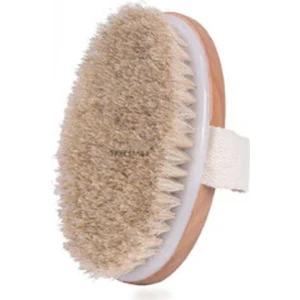 Organik Doğal At Kılı Banyo Fırçası