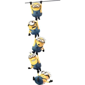 Sticker Master Sticker Master Bagajdan Sarkan Minions Etiket Çıkartma Oto Motor - 20 cm Oto Motor Pc Etiket