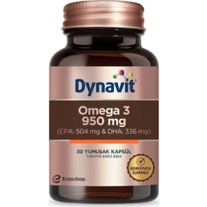 Omega 3 950 Mg 30 Yumuşak Kapsül