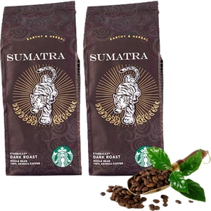 Düvenci Toptan Starbucks Sumatra Çekirdek Kahve 250 gr 2'li