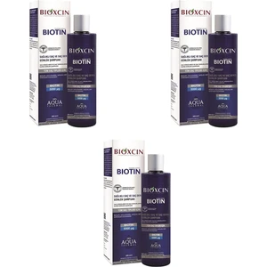 Biotin Şampuan 300 ml | Tüm Saç Tipleri 3 Adet