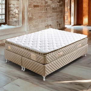 Yaylı Yatak, Stella Pedli Tek Kişilik Yatak - Bej