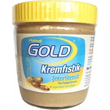 Gold Fıstık Ezmesi Şekersiz 340 G, Fıstık Ezmesi