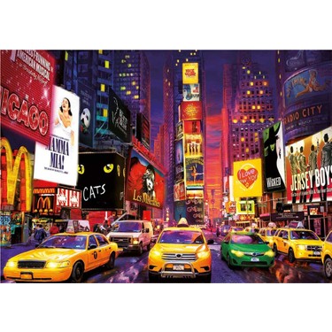Educa Puzzle 1000 Parça New York Tımes Meydanı Neon 18499 Fiyatı