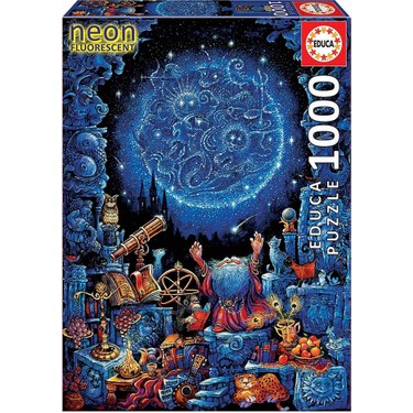 Educa Puzzle 1000 Parça Karanlıkta Parlayan Astrolog Neon Fiyatı
