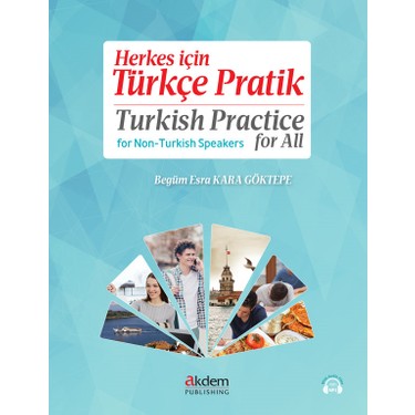 Akdem Yayınları Herkes İçin Türkçe Pratik - Turkish Practice Kitabı