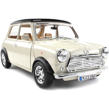 1/18 ミニクーパー Mini Cooper 1969 ダイキャスト製ブラーゴ Bburago 1:18 Mini Cooper 1969 Model Araba Fiyatı