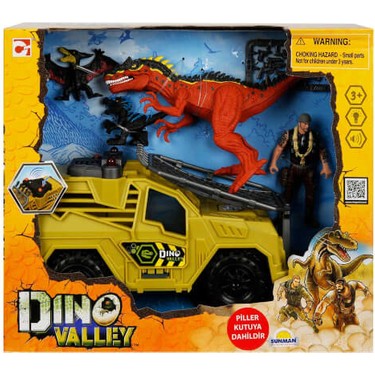 Sunman Chap Mei Sesli ve Işıklı Dino Valley Dinozor Avcısı Fiyatı
