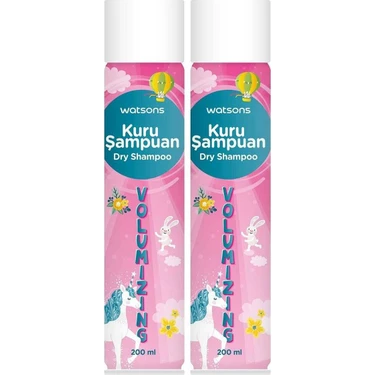 Watsons Kuru Şampuan Volumizer 200 ml 2li