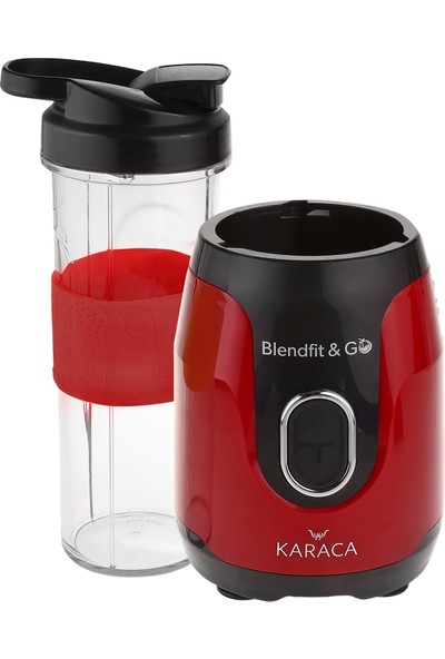 Karaca Blendfit Go Personal Kişisel Smoothie Blender Red