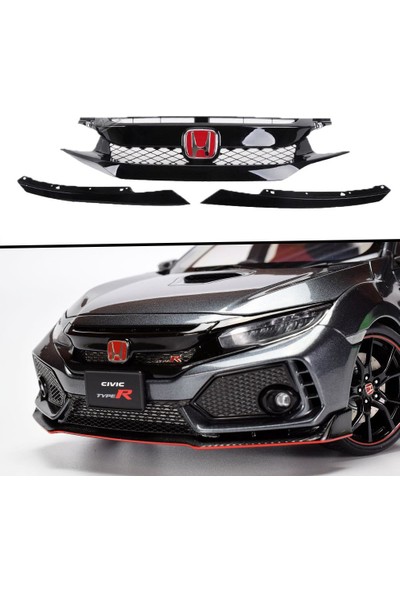 Araba Alışveriş Honda Aksesuar&tuning Civic 2017 Typer Ön Panjur