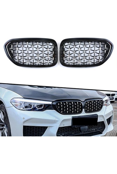 Araba Alışveriş Bmw Aksesuar&tuning G30 Diamond Parlak Siyah Ön Panjur